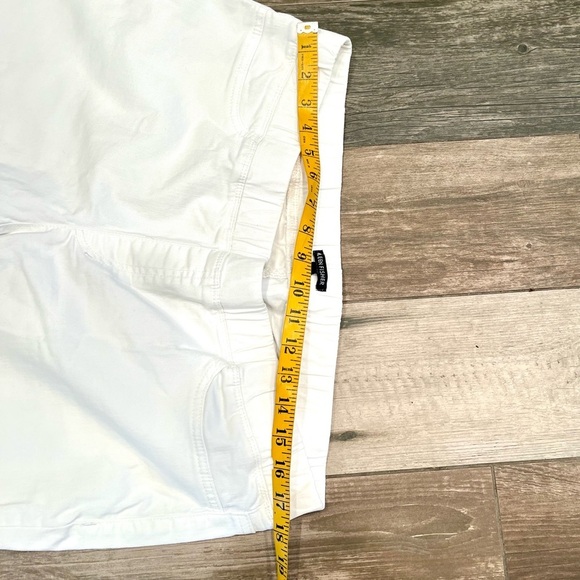 Eileen Fisher Organic Cotton Skinny Pull On Jeggings Denim Jeans Size XL White - Picture 7 of 12